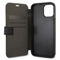 US Polo USFLBKP12MPUGFLBK iPhone 12/12 Pro 6.1" black/black book Polo Embroidery Collection