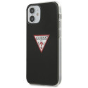 Guess GUHCP12SPCUCTLBK iPhone 12 mini 5.4" black/black hardcase Triangle Collection