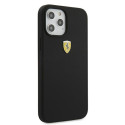 Ferrari FESSIHCP12LBK iPhone 12 Pro Max 6.7" black/black hardcase On Track Silicone