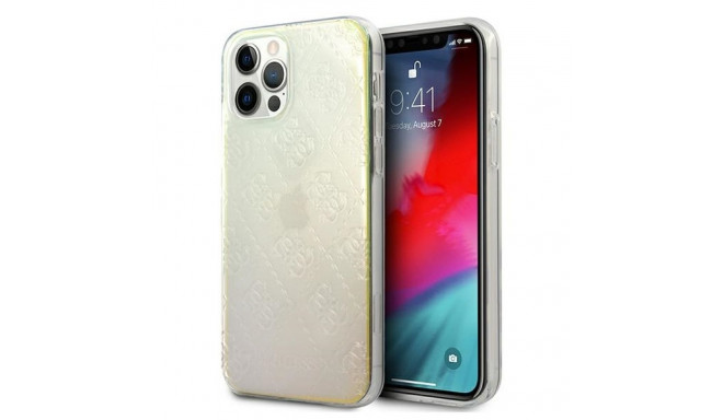 Guess GUHCP12M3D4GIRBL iPhone 12/12 Pro6.1" iridescent hardcase 4G 3D Pattern Collection