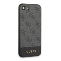 Guess GUHCI8G4GLGR iPhone 7/8/SE 2020 /SE 2022 grey/gray hardcase 4G Stripe Collection