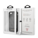 Guess GUHCI8G4GLGR iPhone 7/8/SE 2020 /SE 2022 grey/gray hardcase 4G Stripe Collection