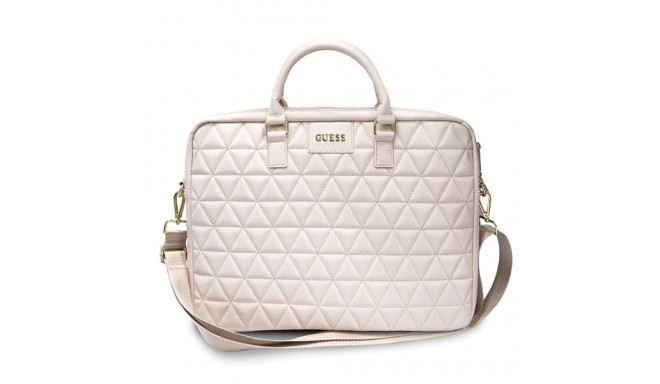 Guess Bag GUCB15QLPK 16" pinkQuilted