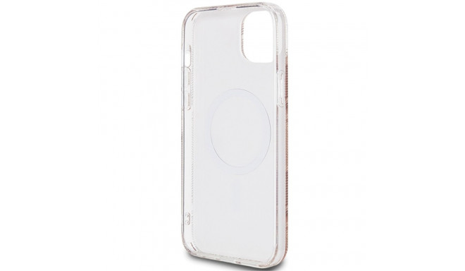 Guess GUHMP15SHGCUSTGW iPhone 15 / 14 /13 6.1" pruun kõvakorpus IML GCube MagSafe