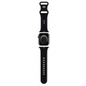 Hello Kitty HKAWMSCHBLK Apple Watch Strap 38/40/41mm black/black strap Silicone Kitty Head