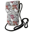 Hello Kitty Handbag HKOWBHDGPTE beige/beige Leather Tags Graffiti Cord