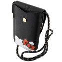 Hello Kitty Handbag HKOWBPSCKEK black/black Leather Hiding Kitty Cord