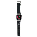 Karl Lagerfeld KLAWMSLCNK Apple Watch Strap 38/40/41mm black/black strap 3D Rubber Choupette Heads
