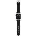 Karl Lagerfeld KLAWLSLKCNK Apple Watch Strap 42/44/45/49mm black/black strap 3D Rubber Karl&Choupett