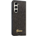 Guess GUHCZFD5HGGSHK F946 Z Fold5 black/black hardcase Glitter Script