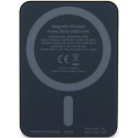 Guess Induction Powerbank 15W GUPBM5ALGSGK 5000mAh black/black MagSafe Metal Script Logo