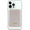 Guess Induction Powerbank 5W GUPBM3ALGSGD 3000mAh gold/gold MagSafe Metal Script Logo