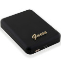 Guess Induction Powerbank 5W GUPBM3ALGSGK 3000mAh black/black MagSafe Metal Script Logo