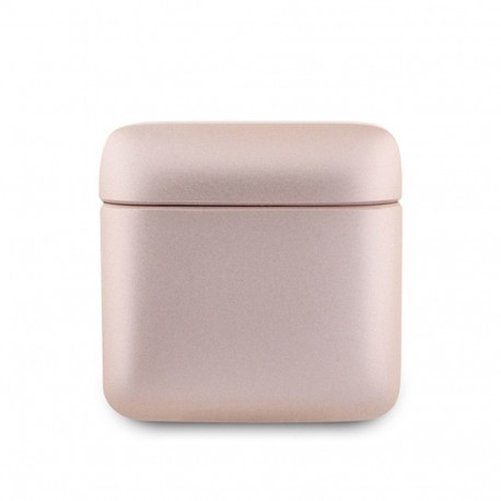 Guess Bluetooth Headphones GUTWSSU20ALEGP TWS + Docking Station Rose Gold Printed Logo