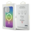 Guess GUHMP15LHITSK iPhone 15 Pro 6.1" multicolor/rainbow hardcase IML Iridescent MagSafe