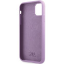 Karl Lagerfeld KLHCN61SKSVGU iPhone 11 / Xr 6.1" purple/purple hardcase Silicone Signature Karl Lagerfeld KLHCN61SKSVGU iPhone 11 / Xr 6.1" purple/purple hardcase Silicone Signature