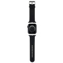 Karl Lagerfeld KLAWMSLKNK Apple Watch Strap 38/40/41mm black/black strap 3D Rubber Karl Head