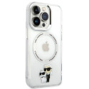 Karl Lagerfeld KLHMP13LHNKCIT iPhone 13 Pro 6.1" hardcase transparent Iconic Karl&Choupette Magsafe