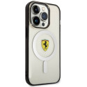 Ferrari FEHMP14LURKT iPhone 14 Pro 6.1" Clear/Transparent Hard Case Outline Magsafe