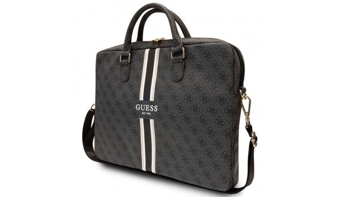 Guess Bag GUCB15P4RPSK 16" must 4G triibuline trükk