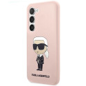 Karl Lagerfeld KLHCS23MSNIKBCP S23+ S916 hardcase pink/pink Silicone Ikonik Karl Lagerfeld KLHCS23MSNIKBCP S23+ S916 hardcase pink/pink Silicone Ikonik