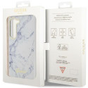 Guess GUHCS23SPCUMAH S23 S911 white/white hardcase Marble Guess GUHCS23SPCUMAH S23 S911 white/white hardcase Marble