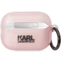 Karl Lagerfeld KLAP2HNCHTCP Airpods Pro 2 (2022/2023) cover pink/pink Ikonik Choupette