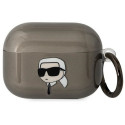 Karl Lagerfeld KLAPHNIKTCK AirPods Pro cover black/black Karl`s Head