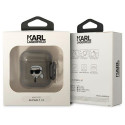 Karl Lagerfeld KLA2HNIKTCK AirPods 1/2 cover black/black Karl`s Head