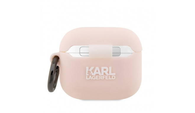 Karl Lagerfeld KLA3RUNIKP AirPods 3 kate roosa/roosa Silikoon Karl Pea 3D