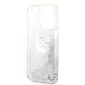 Karl Lagerfeld KLHCP14XLNCHCS iPhone 14 Pro Max 6.7" silver/silver hardcase Glitter Choupette Head Karl Lagerfeld KLHCP14XLNCHCS iPhone 14 Pro Max 6.7" silver/silver hardcase Glitter Choupette Head
