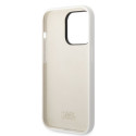 Karl Lagerfeld KLHCP14LSNIKBCH iPhone 14 Pro 6.1" hard case white/white Silicone Ikonik
