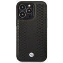BMW BMHCP14L22RFGK iPhone 14 Pro 6.1" black/black Leather Diamond Pattern BMW BMHCP14L22RFGK iPhone 14 Pro 6.1" black/black Leather Diamond Pattern