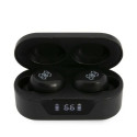 Guess GUTWST31EK TWS Bluetooth headphones + docking station black/black