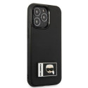 Karl Lagerfeld KLHCP13L3DKPK iPhone 13 Pro / 13 6.1" black/black hardcase Ikonik Patch Karl Lagerfeld KLHCP13L3DKPK iPhone 13 Pro / 13 6.1" black/black hardcase Ikonik Patch