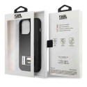 Karl Lagerfeld KLHCP13L3DKPK iPhone 13 Pro / 13 6.1" black/black hardcase Ikonik Patch Karl Lagerfeld KLHCP13L3DKPK iPhone 13 Pro / 13 6.1" black/black hardcase Ikonik Patch