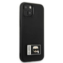 Karl Lagerfeld KLHCP13S3DKPK iPhone 13 mini 5.4" black/black hardcase Ikonik Patch Karl Lagerfeld KLHCP13S3DKPK iPhone 13 mini 5.4" black/black hardcase Ikonik Patch