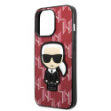 Karl Lagerfeld KLHCP13LPMNIKPI iPhone 13 Pro / 13 6.1" hardcase red Monogram Ikonik Patch
