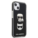 Karl Lagerfeld KLHCP13STPE2TK iPhone 13 mini 5.4" hardcase black/black Karl&Choupette Head