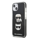 Karl Lagerfeld KLHCP13STPE2TK iPhone 13 mini 5.4" hardcase black/black Karl&Choupette Head