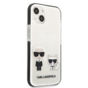 Karl Lagerfeld KLHCP13STPEKCW iPhone 13 mini 5.4" hardcase white/white Karl&Choupette