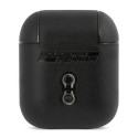 Ferrari FESA2LEBK AirPods 1/2 cover black/black On Track Leather