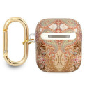 Guess GUA2HHFLD AirPods 1/2 cover gold/gold Paisley Strap Collection