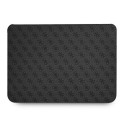 Guess Sleeve GUCS16P4TK 16" black/black 4G Uptown Triangle logo