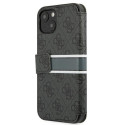Guess GUBKP13S4GDGR iPhone 13 mini 5.4" gray/gray book 4G Stripe