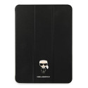 Karl Lagerfeld KLFC11OKMK iPad 11" Pro 2021 Book Cover black/black Saffiano Karl Iconic