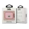 Karl Lagerfeld KLAPUKHGP AirPods Pro cover pink/pink Glitter Karl`s Head