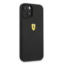 Ferrari FESSIHCP13MBK iPhone 13 / 14 / 15 6.1" black/black hardcase Silicone