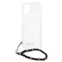 Guess GUHCP13MKPSBK iPhone 13 / 14 / 15 6.1" Transparent hardcase Black Pearl