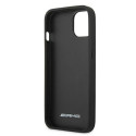 AMG AMHCP13SGSEBK iPhone 13 mini 5.4" black/black hardcase Leather Debossed Lines